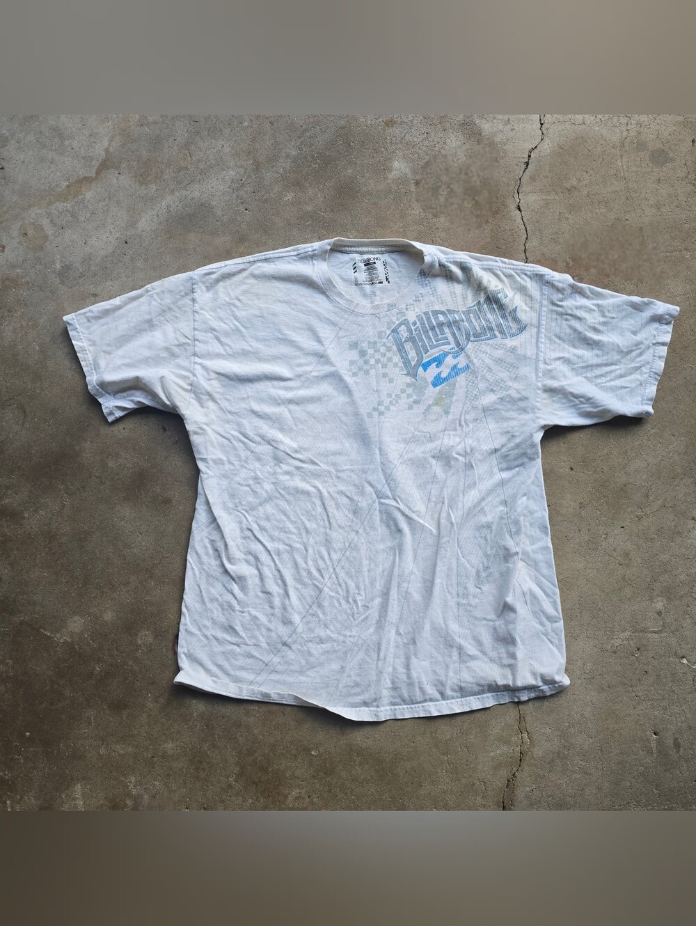 Vintage Y2K Billabong Surfing Grunge T Shirt tattoo Size XL Men’s